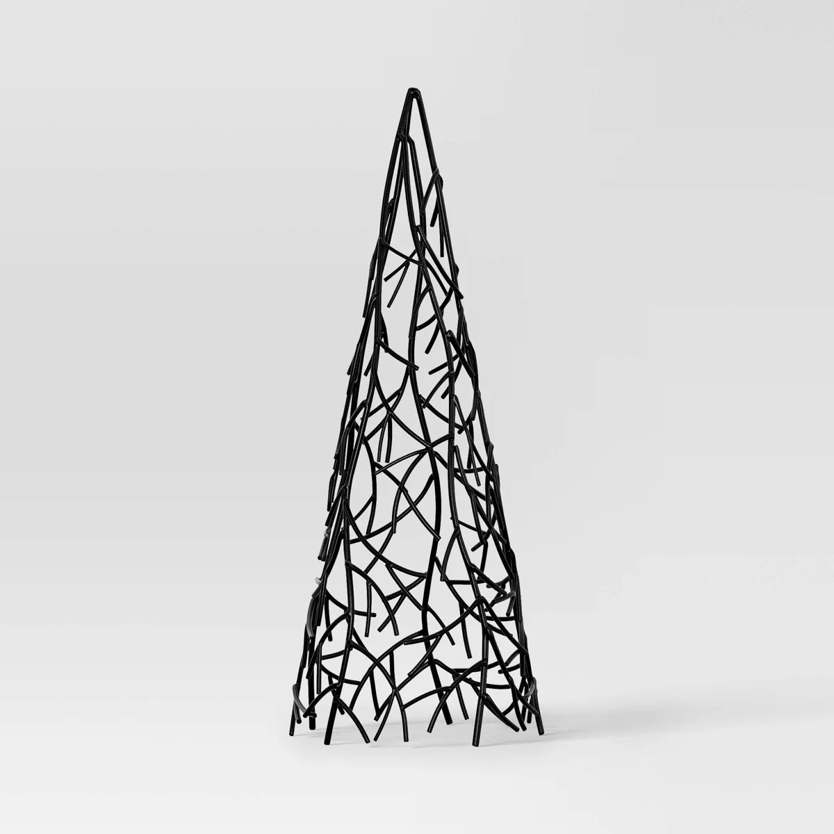 18" Metal Twig Cone Tree Halloween Decorative Sculpture - Hyde & EEK! Boutique™ | Target