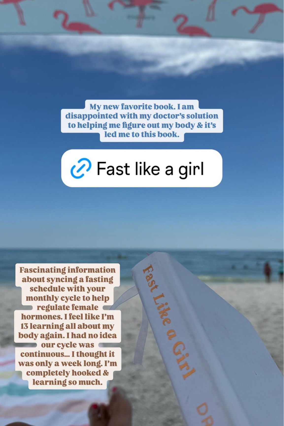 Fascinating book about regulating female hormones through fasting.

#LTKSwim #LTKTravel