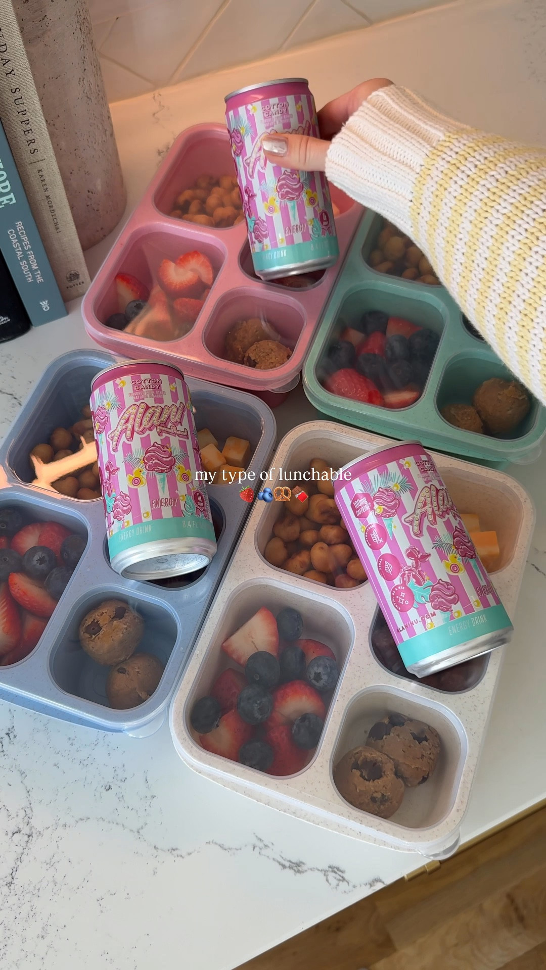 ill take an adult lunchable any day 🫐 | it’s the convenience + fill with all your fave high protein snacks for on the go! 

#healthysnacks #highprotein #bentoboxlunch #amazonfinds #lunchideas 

#LTKdayinmylife #LTKmorningroutine #LTKHome