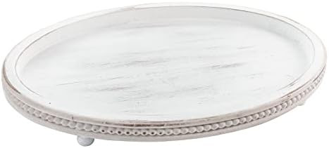 FESTWIND Wooden Tray,Oval Decorative Tray for Coffee Table Kitchen Dinning Table Entryway, Small ... | Amazon (US)