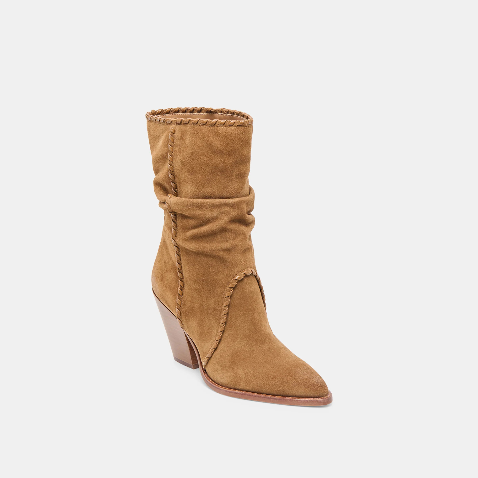 Julith Boots Lt Brown Suede | DolceVita.com