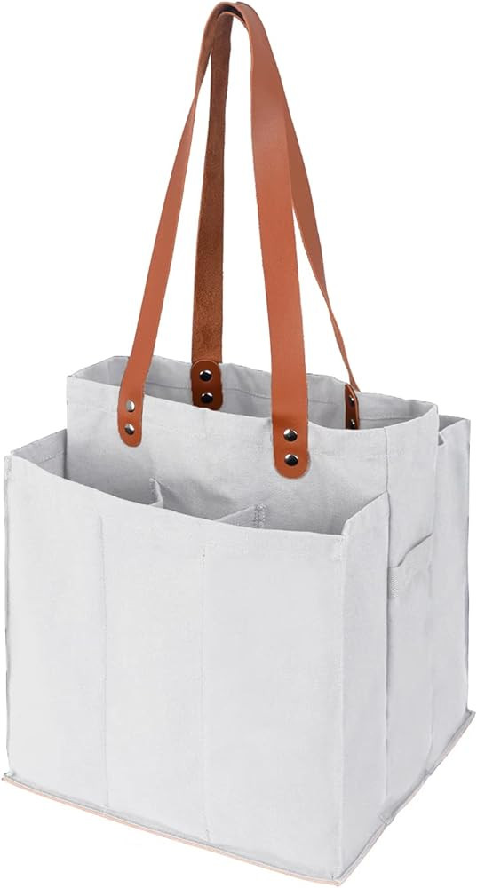 Reusable Grocery Bags for Heavy Duty,Tote Bags Bulk,Foldable Shopping Bags,Utility Multipurpose T... | Amazon (US)