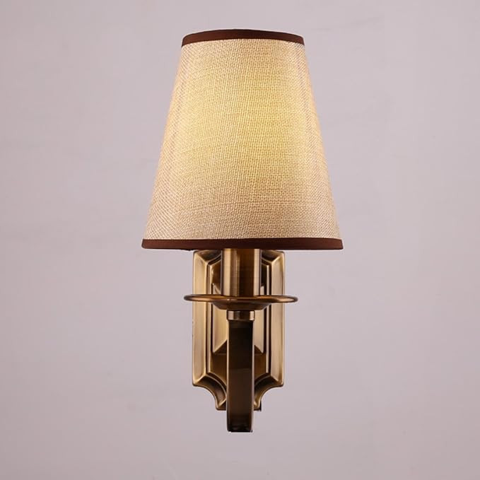Aiwen Vintage Modern Wall Sconce Wall Lamp Wall Light Solid Brass Fitting Fixture 1 Light | Amazon (US)