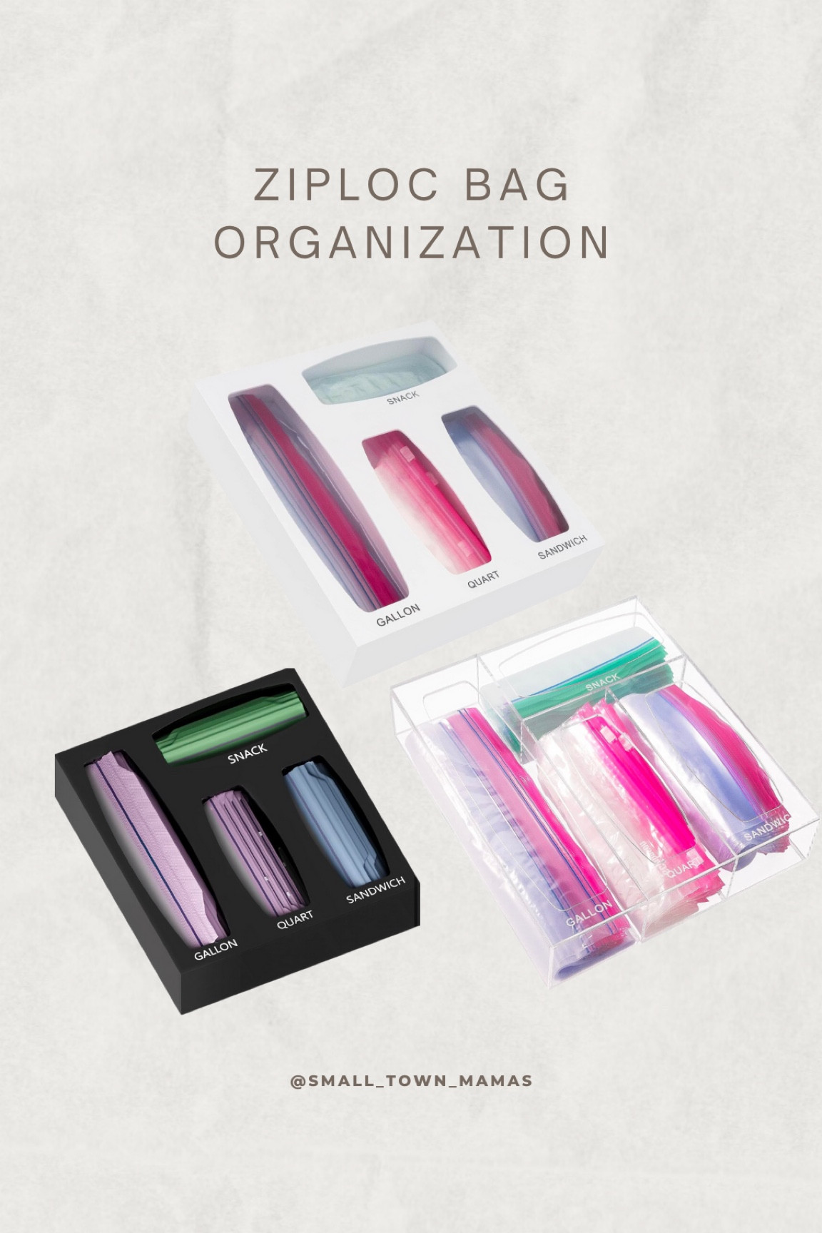 Getting organized in 2025? These can help! 

Ziploc bag organizers. Perfect for your kitchen drawers 

#LTKFamily #LTKHome #LTKKids