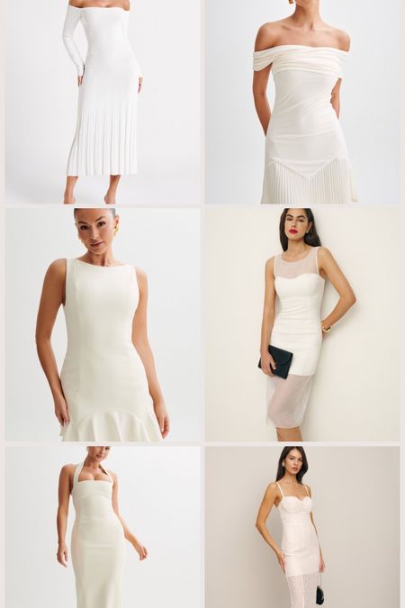 White dresses 

#LTKWedding #LTKSeasonal #LTKFindsUnder100