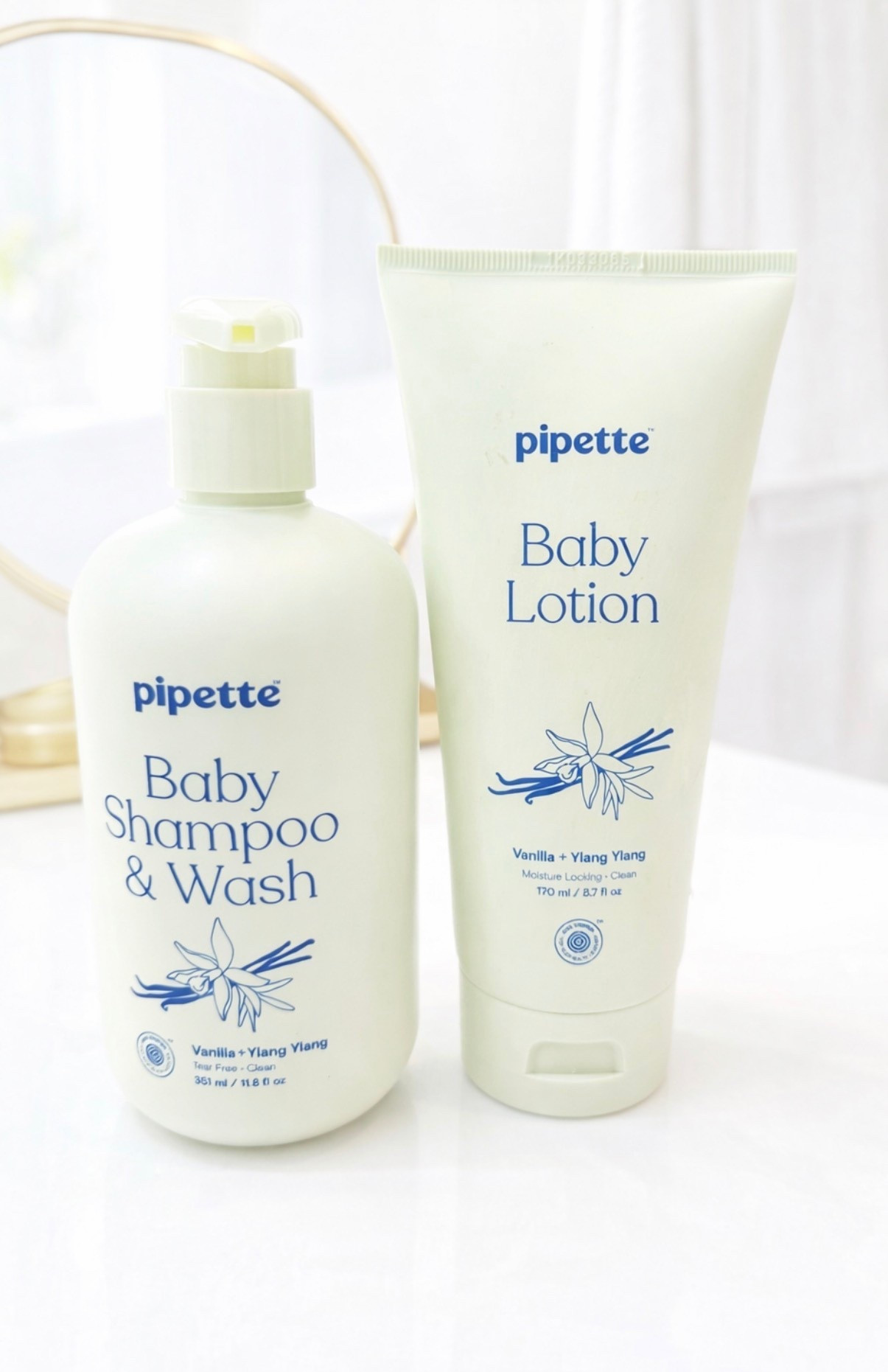 Our favorite wash and lotion before bedtime! 🤍✨ #nontoxic #babycare #toddlercare 

#LTKKids #LTKBaby #LTKmomlife