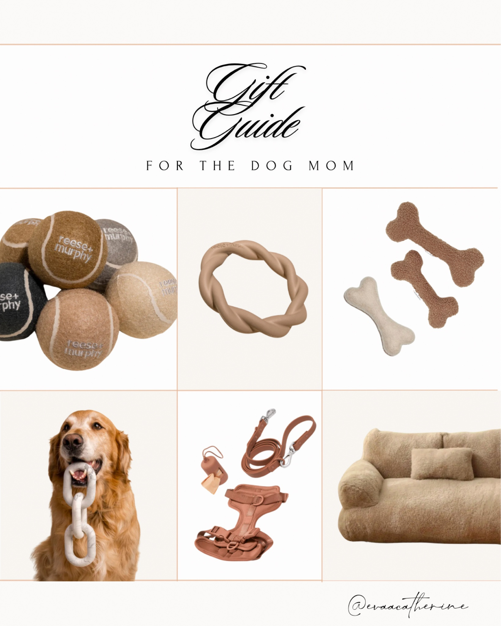 #GiftGuide | Looking for the perfect gift for the dog mom in your life? 🐾 This gift guide has everything from chic harness sets to cozy dog-friendly furniture! Whether you’re spoiling a furry friend or their human, these finds are practical, stylish, and made for everyday adventures.

Shop all the dog mom-approved picks on here 🐾

#GiftGuide #ForTheDogMom #LTKHolidayPicks #StylishDogMom