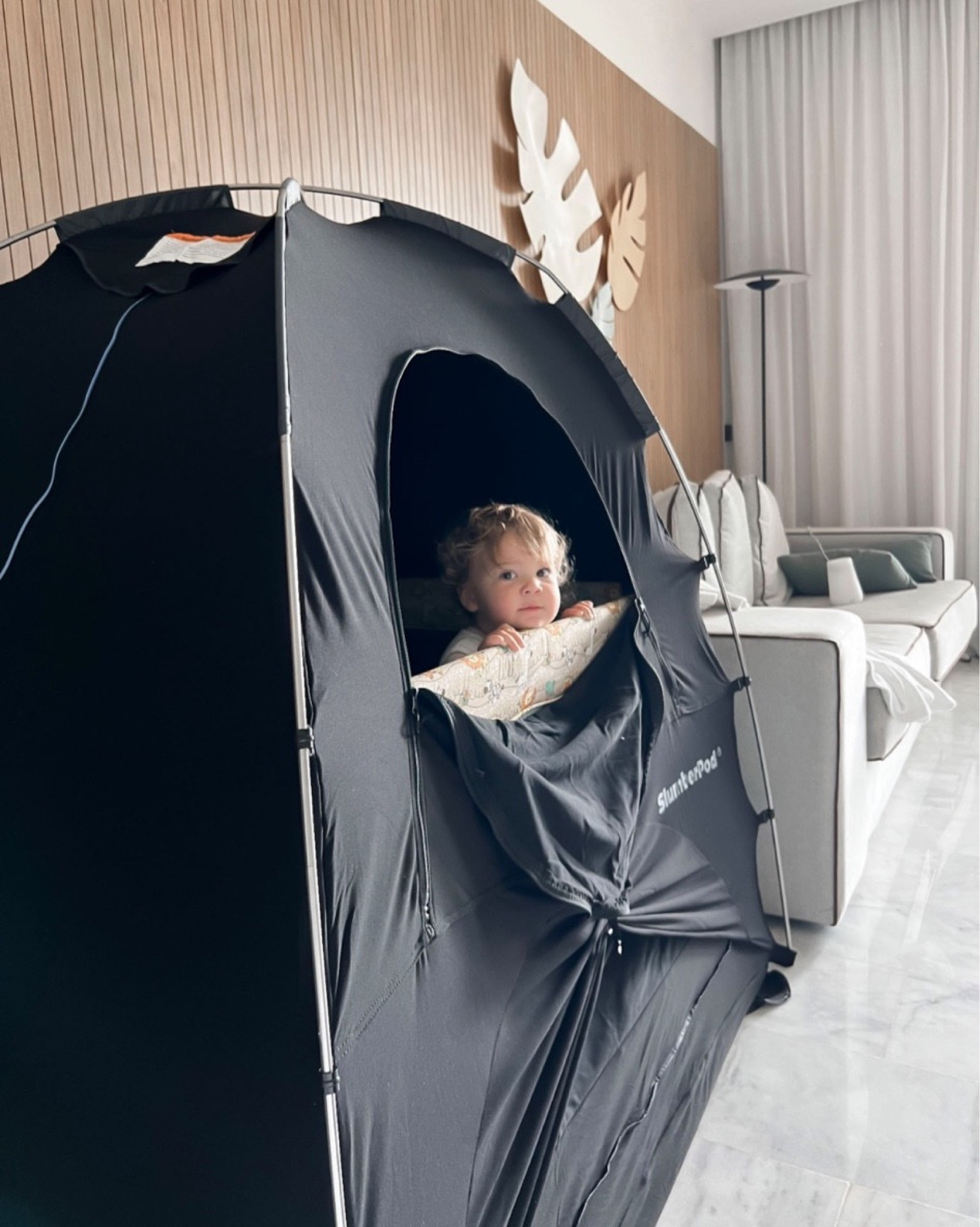 Amazon prime day: slumber pod. Ventilated throughout and blackout. Easily packs in the luggage  Must have for traveling with babies/toddlers. 

#LTKxPrimeDay #LTKbaby #LTKsalealert