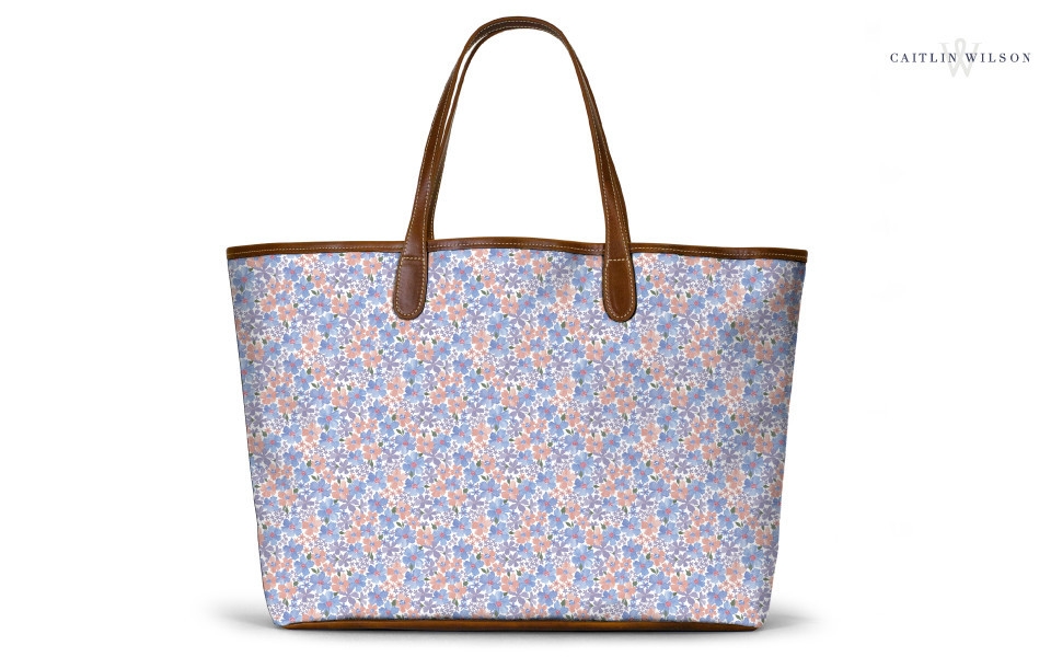 St. Anne Tote - Caitlin Wilson Leather Patch | Barrington Gifts
