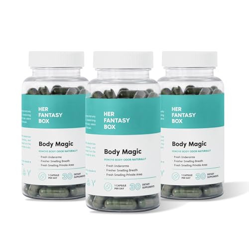 Her Fantasy Box | Body Magic | Chlorophyll Pill for Feminine Odor - 3 Pack | Amazon (US)