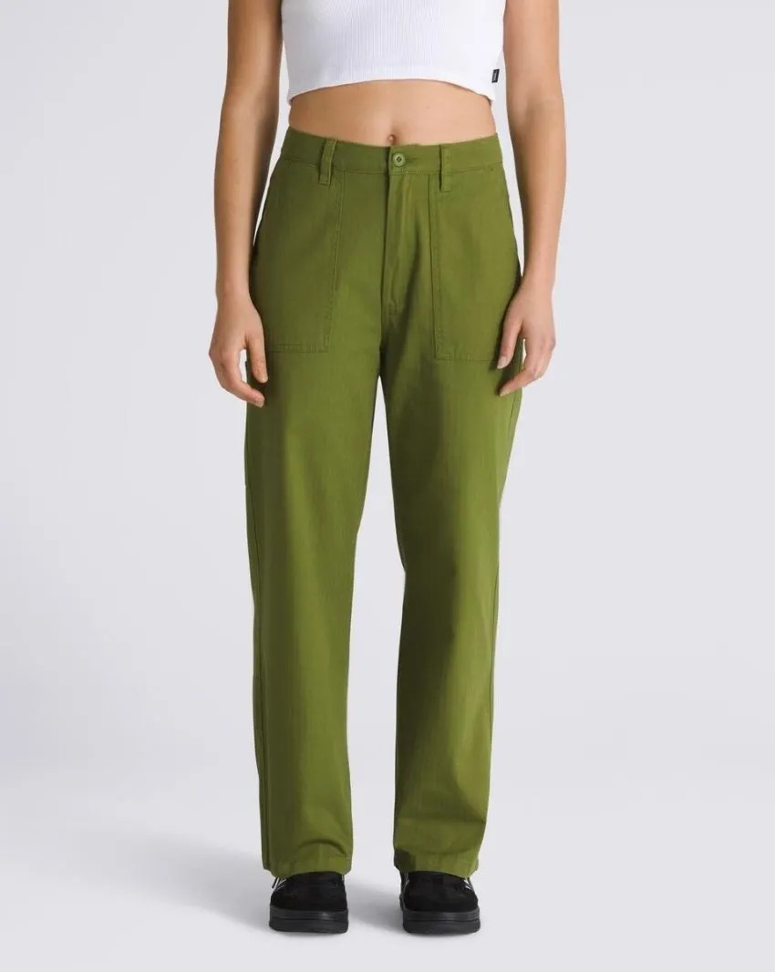 Shop Vans Apparel and Accessories Union Relaxed Carpenter Pant in Green | Vans Australia