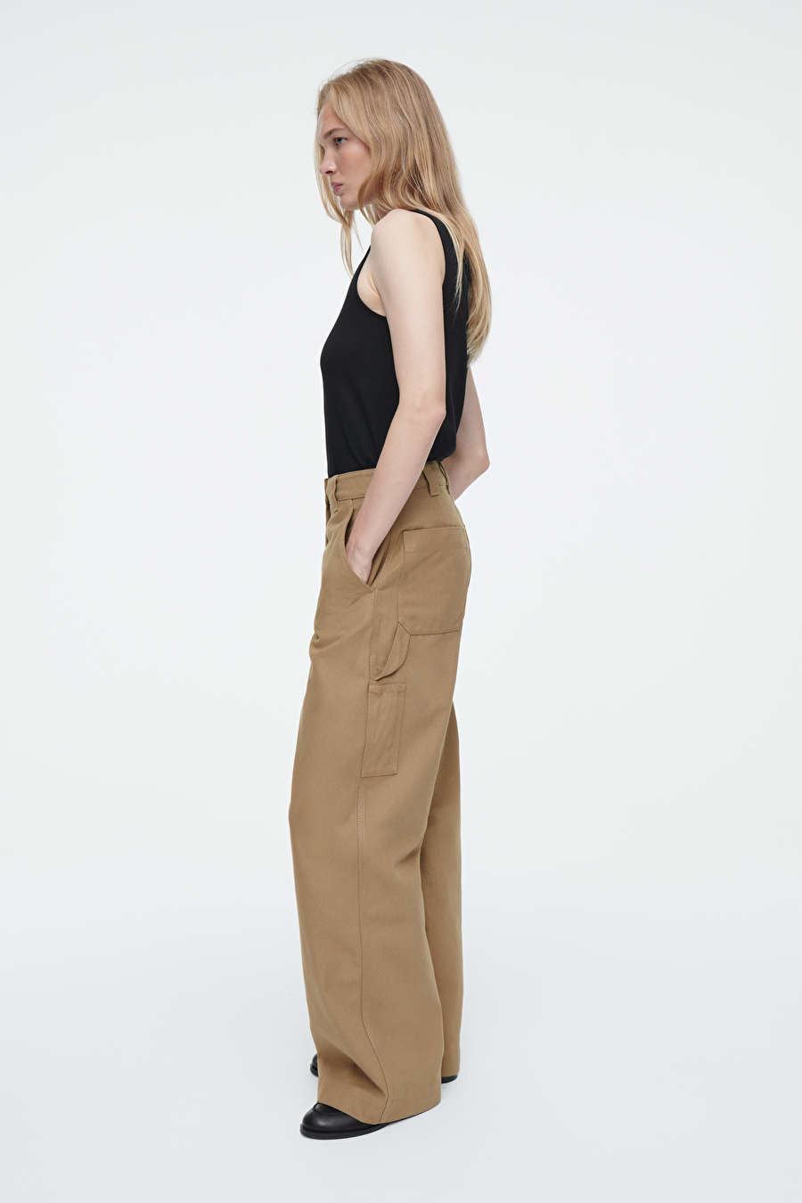 PANTALON WORKWEAR LARGE EN TOILE | COS (EU)