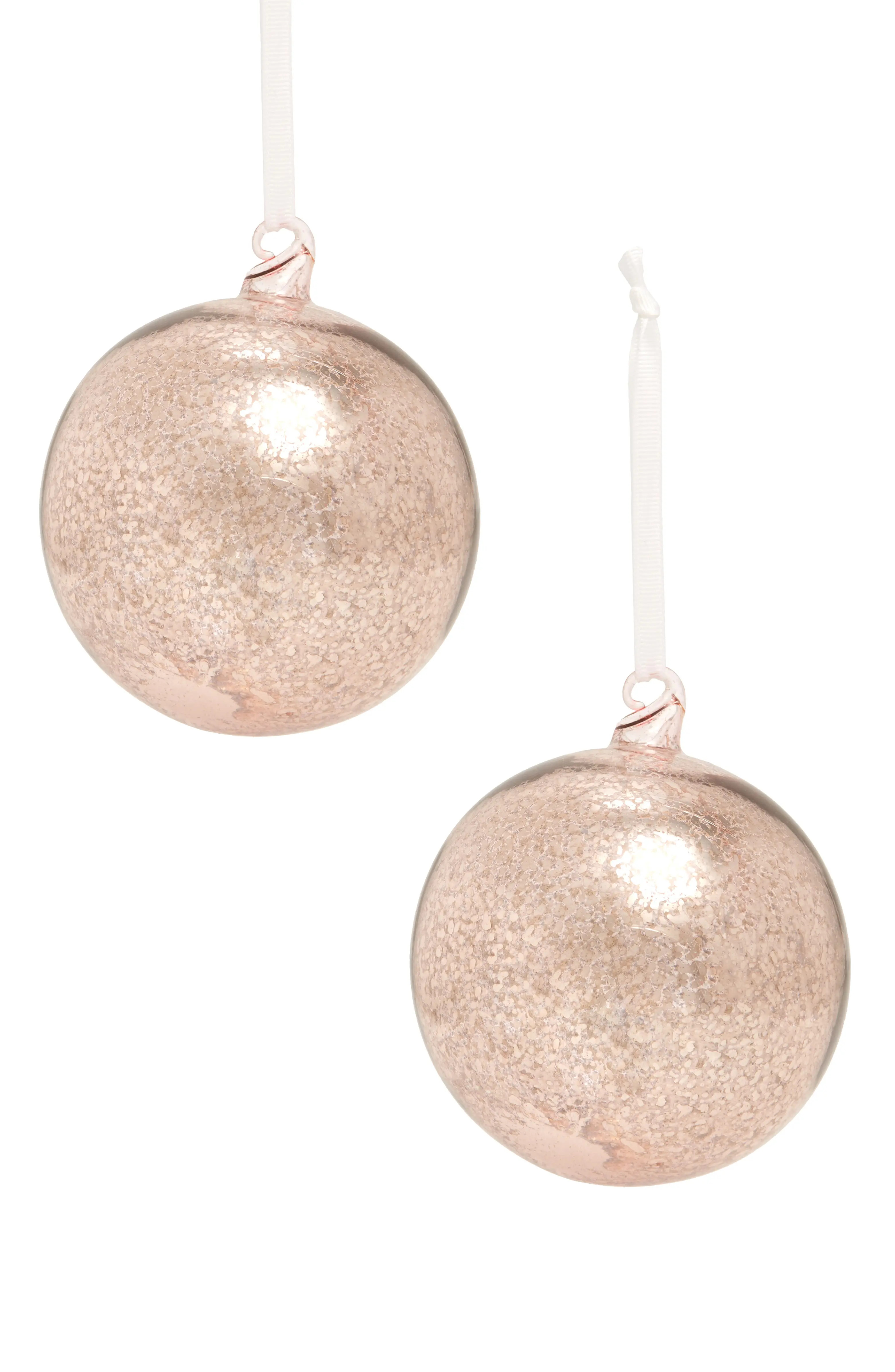 Set of 2 Mercury Glass Ornaments | Nordstrom