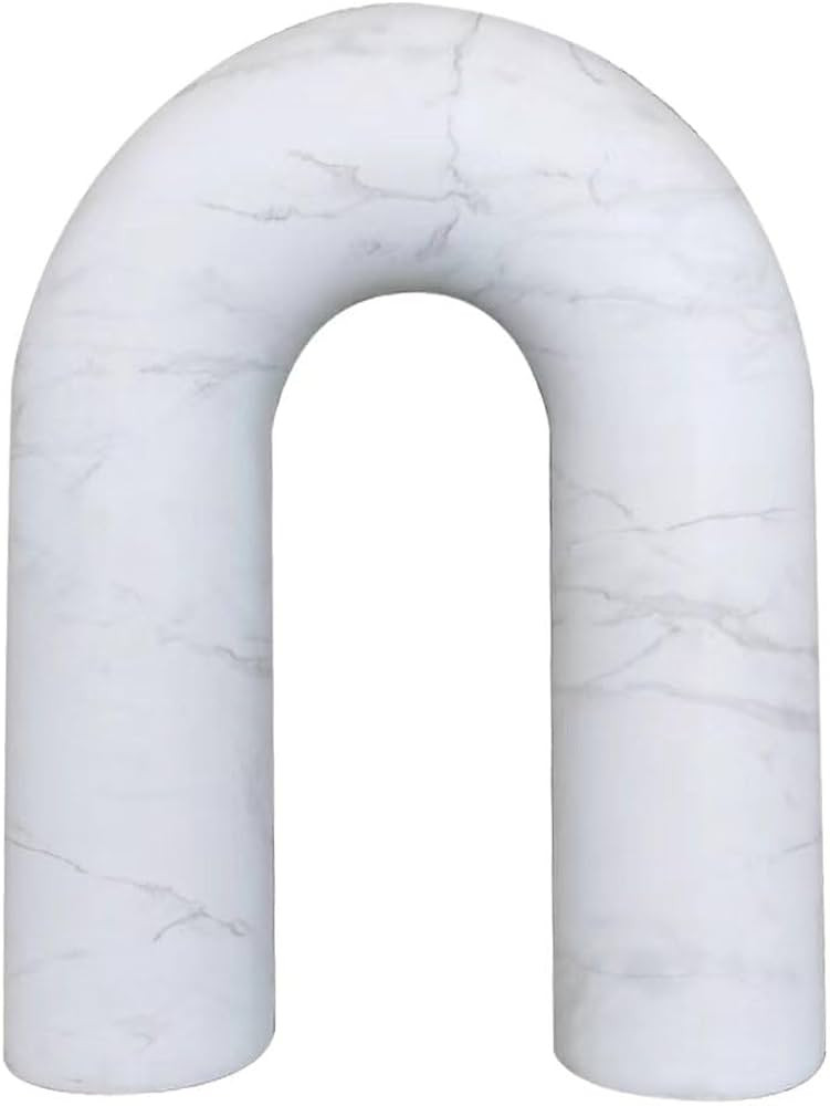 AZANU Real Marble Arch Decor for Coffee Table, Modern Farmhouse Living Room Decor, Neutral Home D... | Amazon (US)