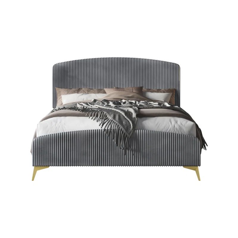Alphonse Twin Upholstered Panel Bed | Wayfair North America