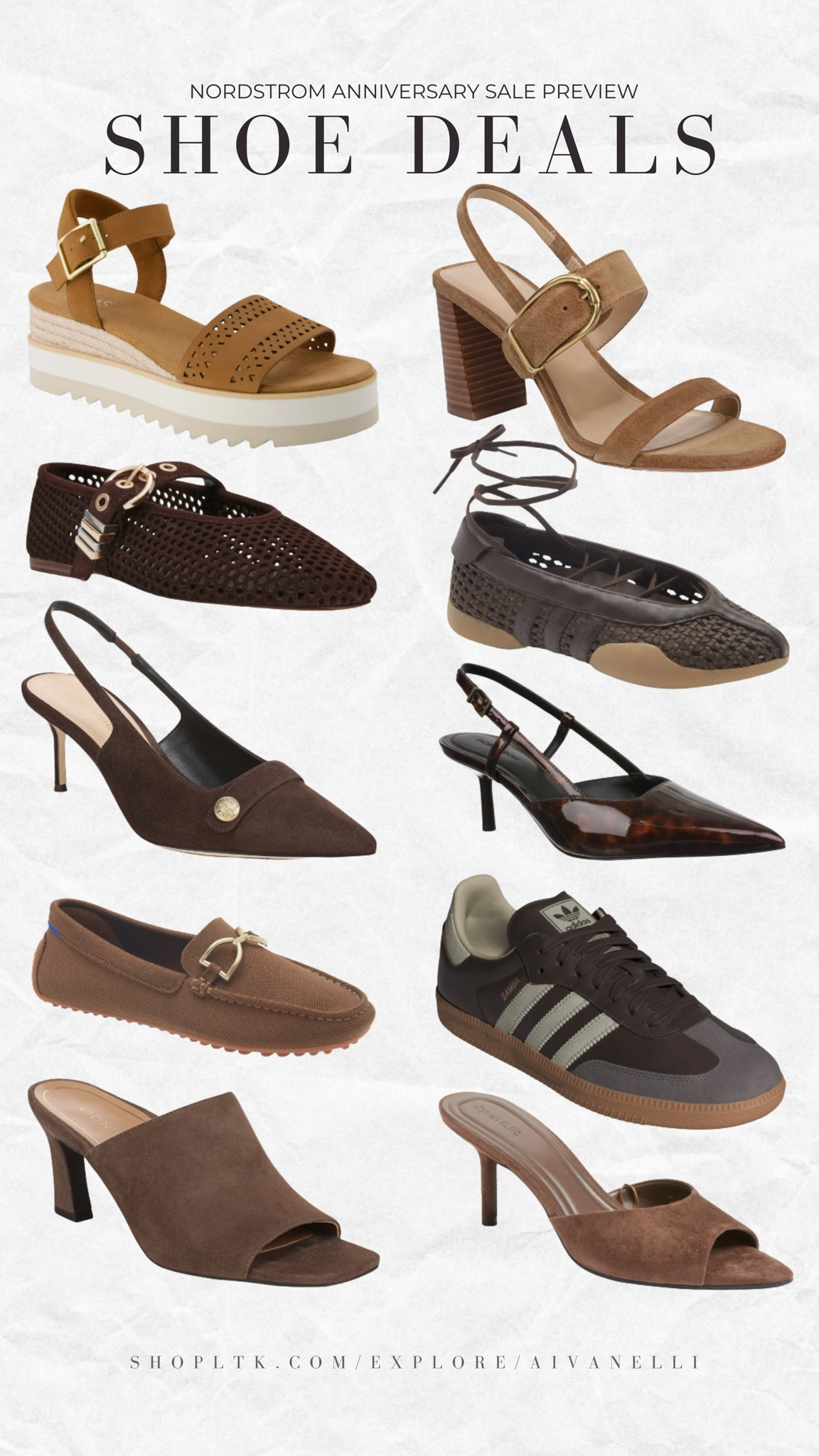 Nordstrom sale preview women’s shoes

Summer sandals
Everyday sneakers
Platform sneakers
Comfortable walking shoes
Woven flats
Strappy block heels
Espadrille wedges
Mesh ballet flats
Slide sandals

#LTKSeasonal #LTKSaleAlert