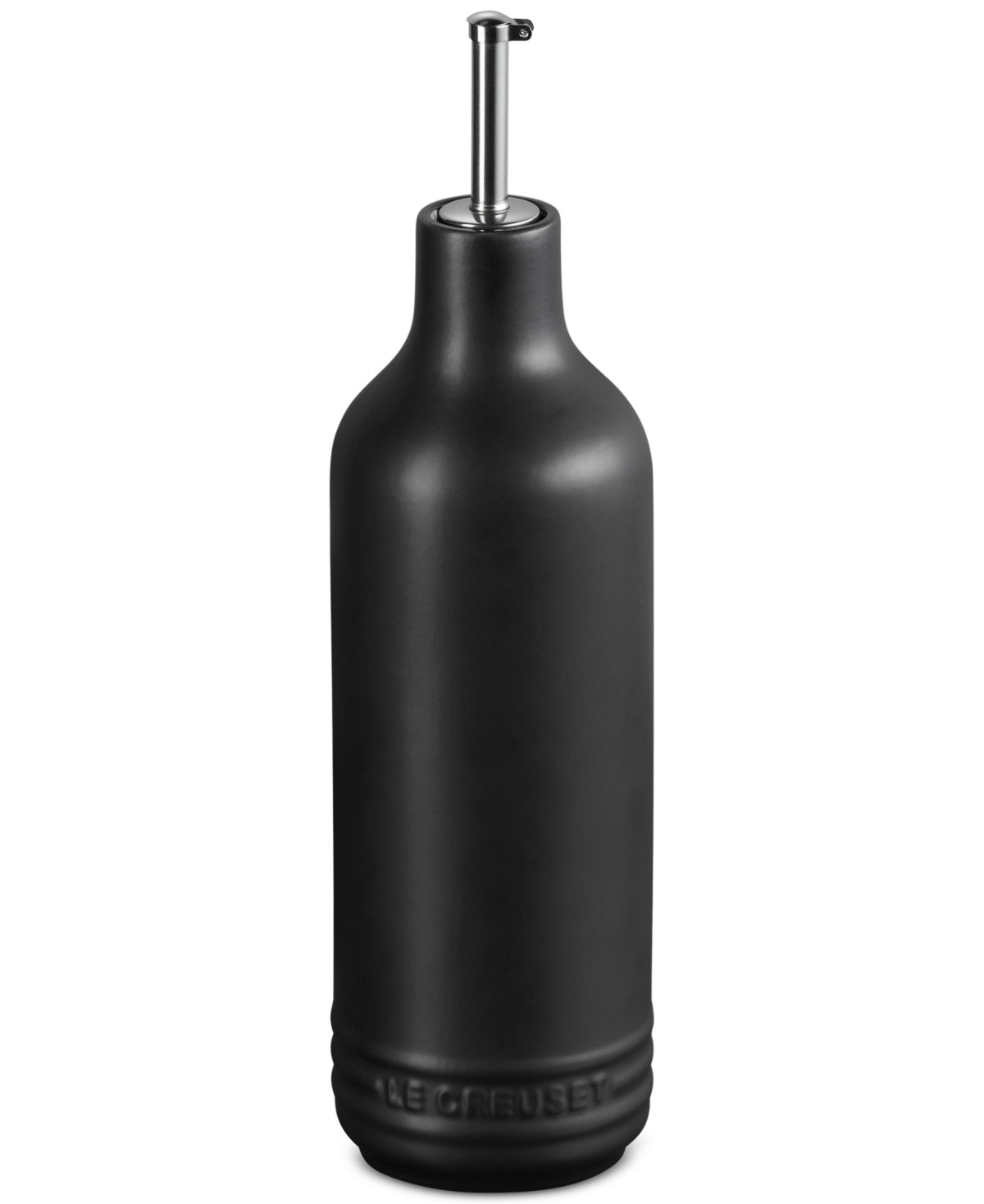 Le Creuset Stoneware Signature 20-Oz. Oil Cruet - Licorice | Macy's