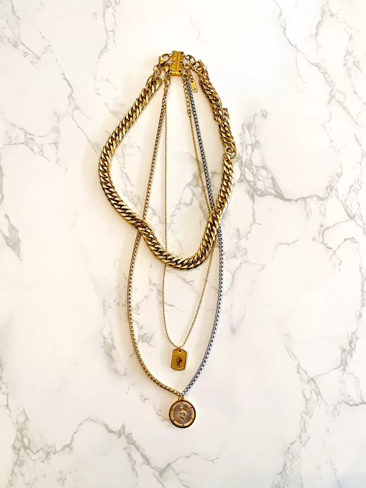Layer It! Necklace Clasp in Gold curated on LTK