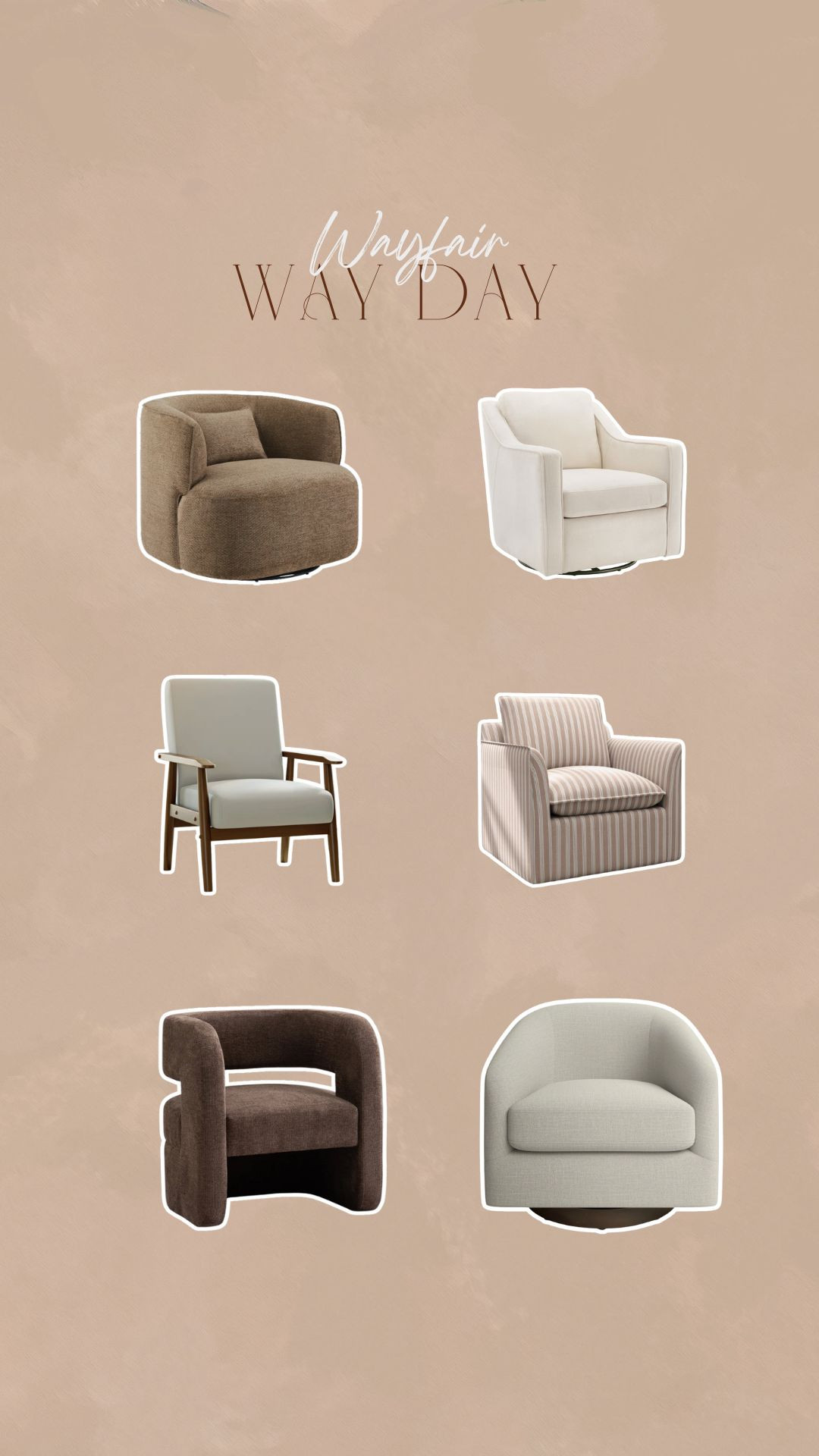 Wayfair Way Day Accent chairs edition !! 

 #LTKSeasonal #LTKHome #LTKSaleAlert