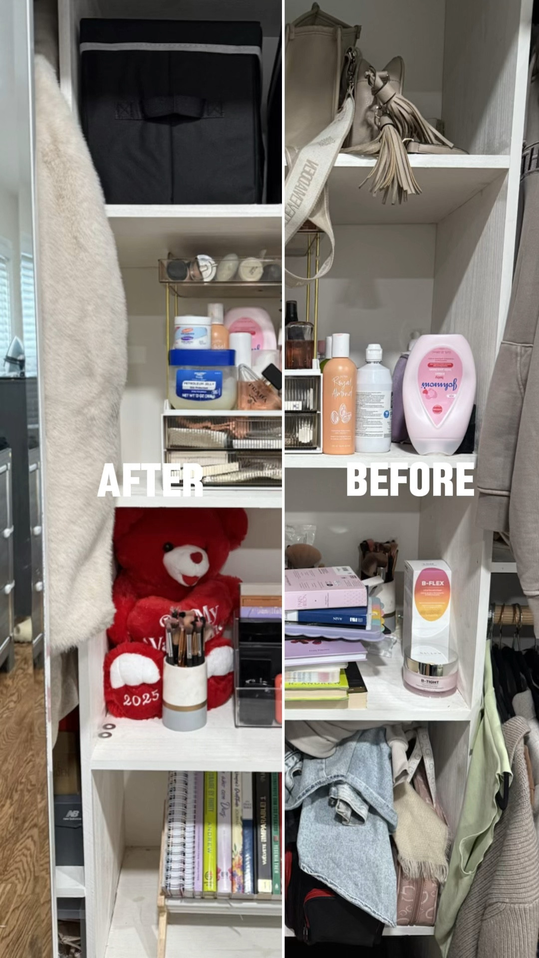 Closet organizers! 💫 trying to organize every little corner of my room to maximize the space as much as possible.

#LTKU #LTKHome