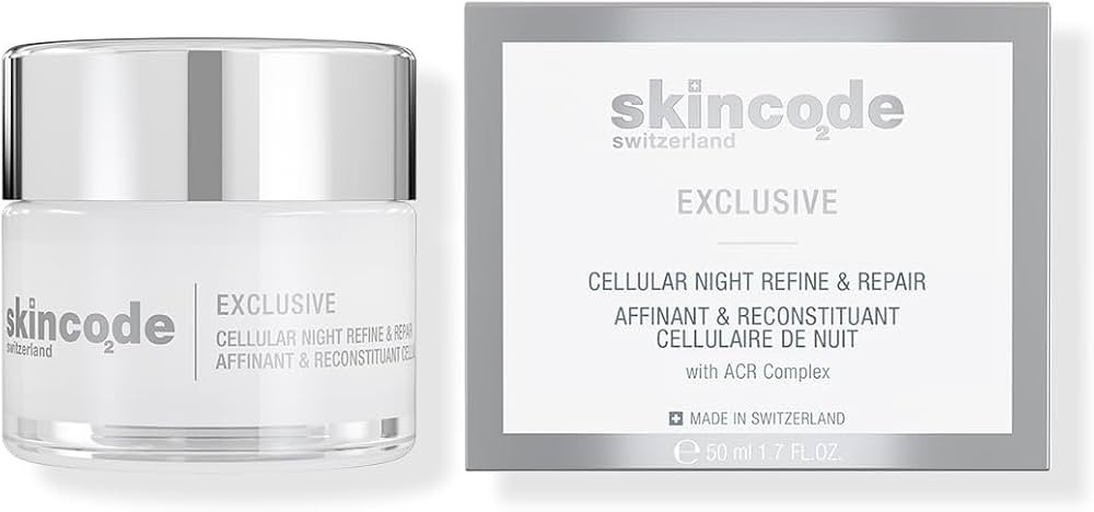 Amazon.com: Skincode Exclusive Cellular Night Refine & Repair Cream | Youth-Boosting Overnight Mo... | Amazon (US)