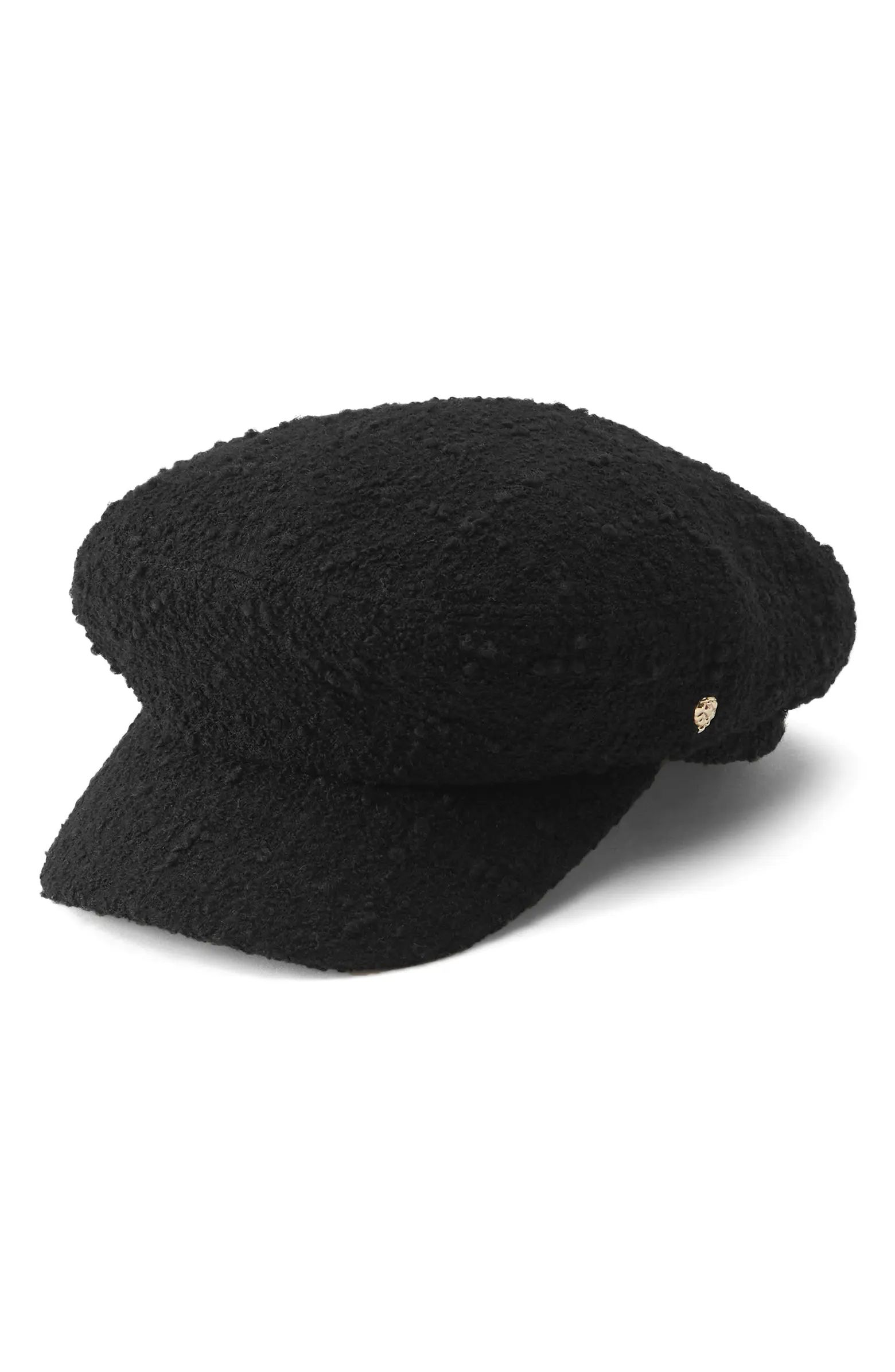 Helen Kaminski Vicky Bouclé Wool Blend Baker Boy Hat | Nordstrom | Nordstrom