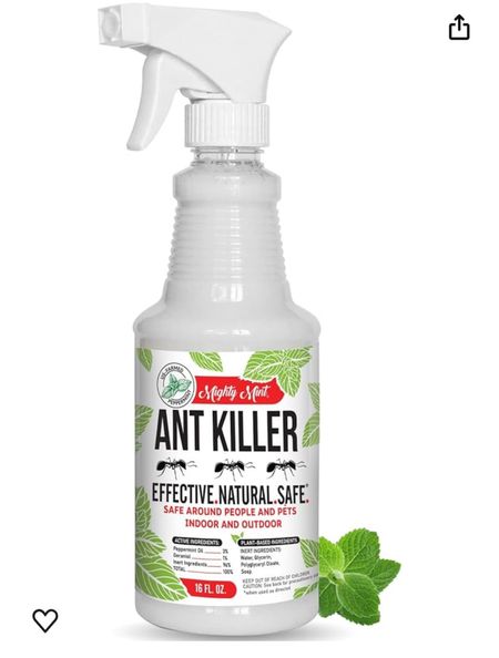 Safe and natural ant killer 

Can be used inside or outside and won’t harm pets 

#LTKfamily #LTKhome #LTKover40