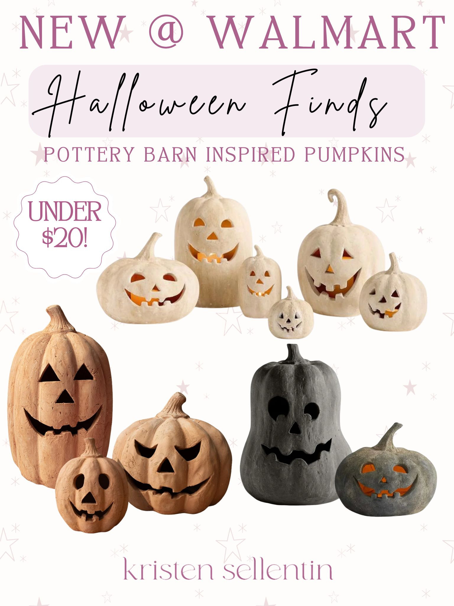 Walmart Halloween Finds! Pottery Barn Inspired Pumpkins Under $20! 

 

#LTKSeasonal #LTKFindsUnder50 #LTKFamily