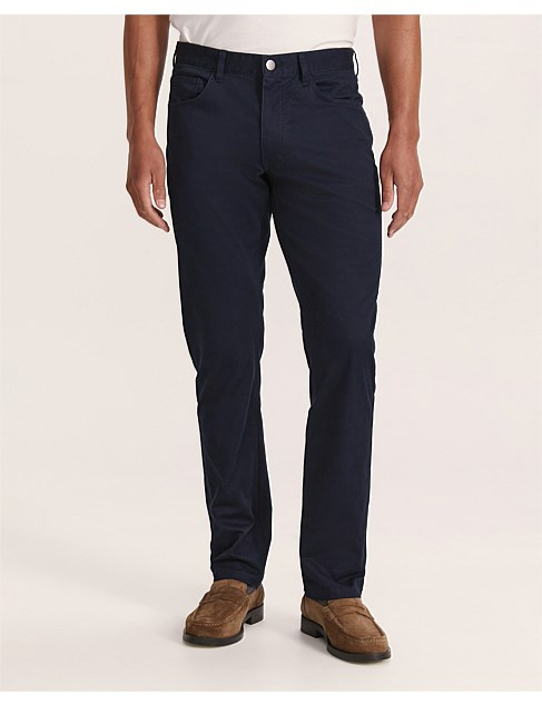 JAMES BRUSHED 5 POCKET PANT | David Jones (Australia & New Zealand)