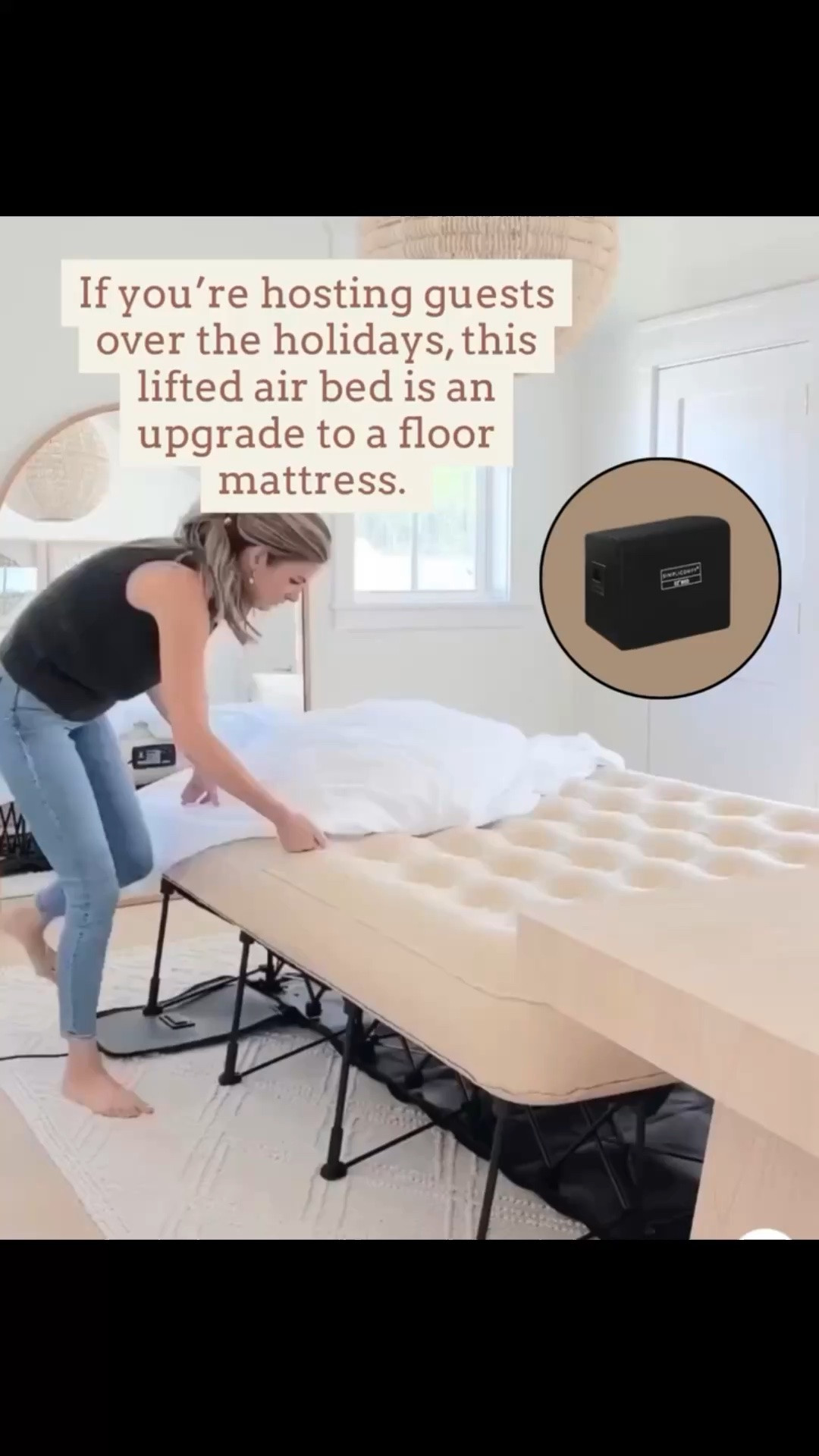 Love this lifted air bed for hosting guests for the upcoming holidays 🙌🏻🙌🏻

#LTKdayinmylife #LTKSeasonal #LTKHome