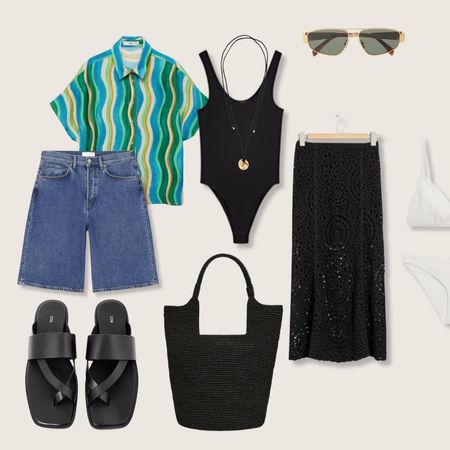 At the beach travel capsule wardrobe 🌊 ⁠
⁠
If you are bored of cookie-cutter, soul-less capsule wardrobes, let me do it for you! Super easy, affordable and quick, answer 5 questions about your style and lifestyle and after 2 days you will get a personalised capsule wardrobe full of new-in items you can buy online. Link in bio to book. ⁠

#LTKsummer #LTKswimwear #LTKtravel