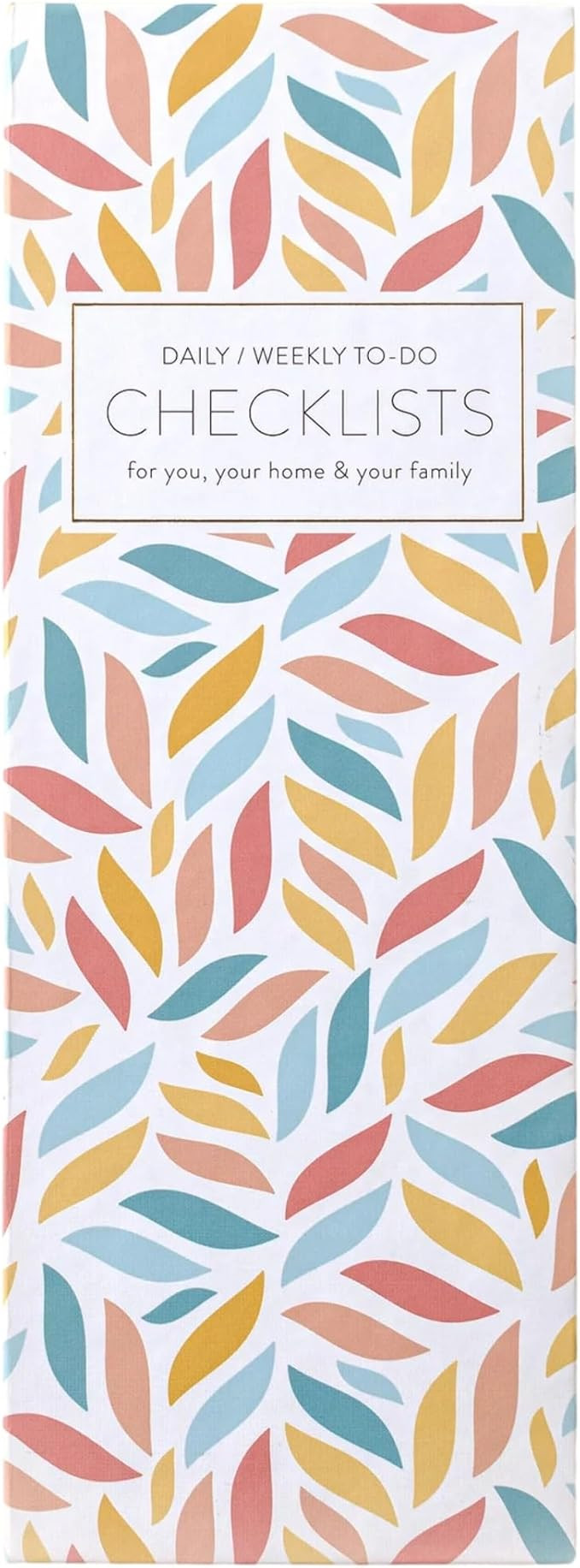 Undated Planner To Do Checklist Notebook (3-Month Supply) | 90 Perforated Pages | Multicolor Leaf... | Amazon (US)