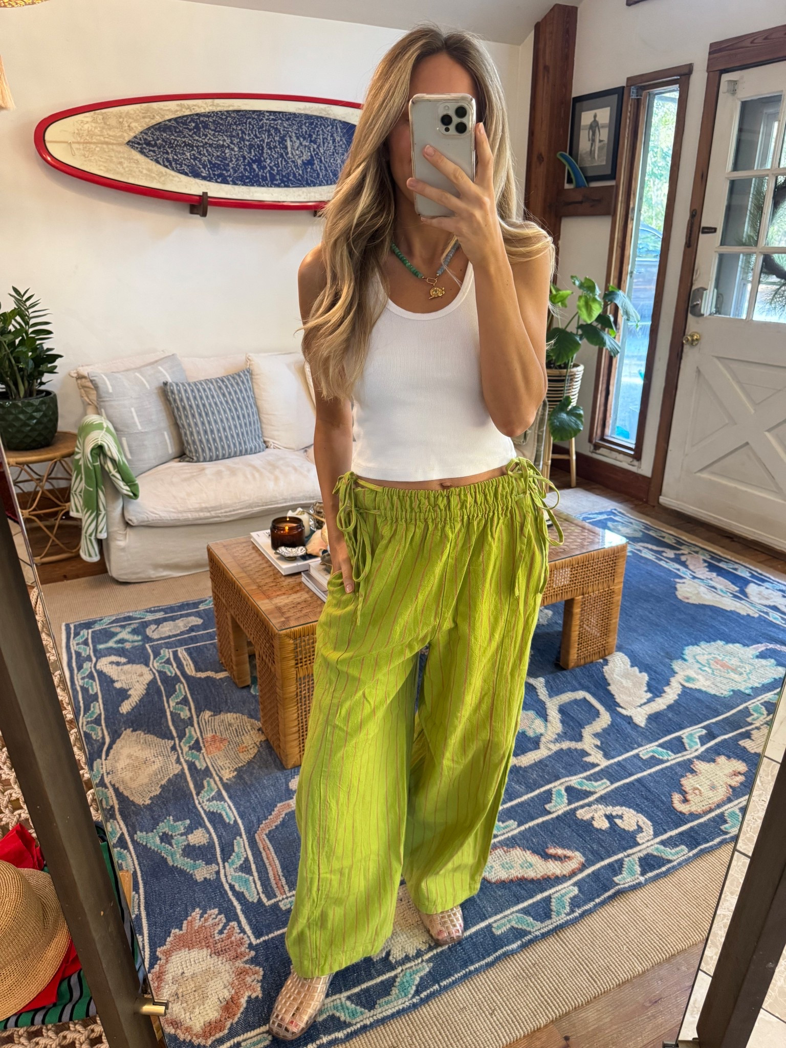 Size xs tank, size small pant 