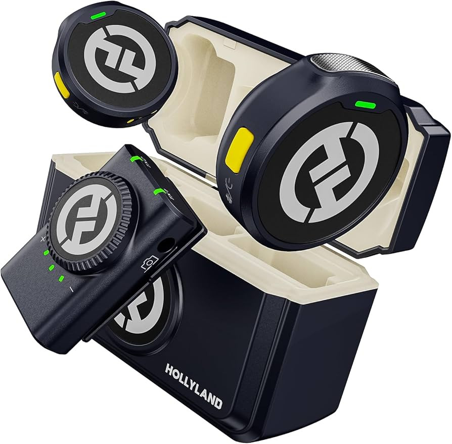 Hollyland Lark M2 Wireless Lavalier Microphone for Camera PC Laptop Phones, Mini Lapel Microphone... | Amazon (US)