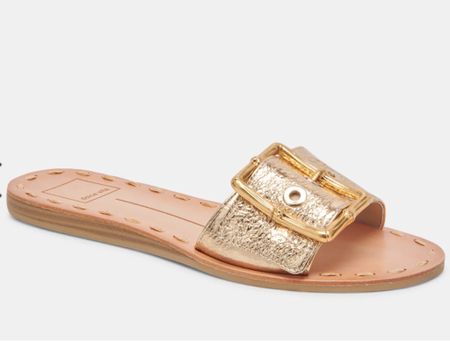 Obsessed with these dolce vita sandals for spring/ summer!! A gold sandal is a MUST for your wardrobe capsule!

#LTKfindsunder100 #LTKshoecrush #LTKstyletip