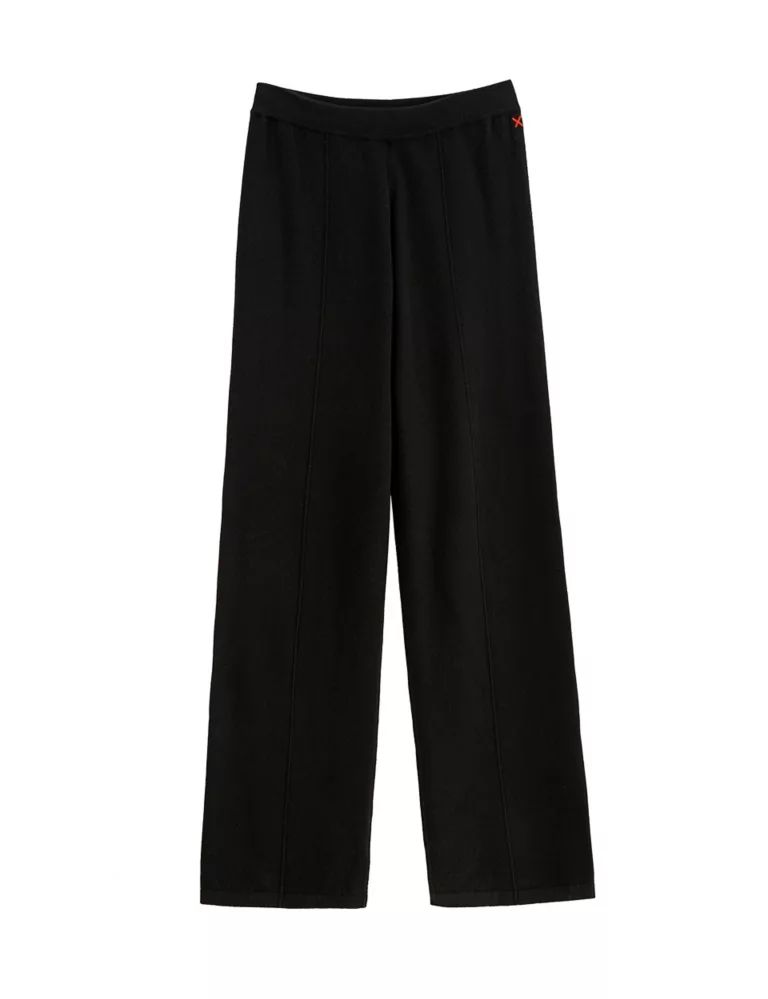 Wool Rich Wide Leg Relaxed Joggers with Cashmere | Marks & Spencer (UK)