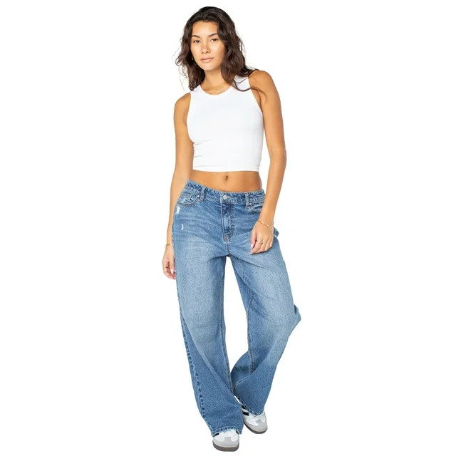 Celebrity Pink Juniors Slouchy Wide Leg | Walmart (US)