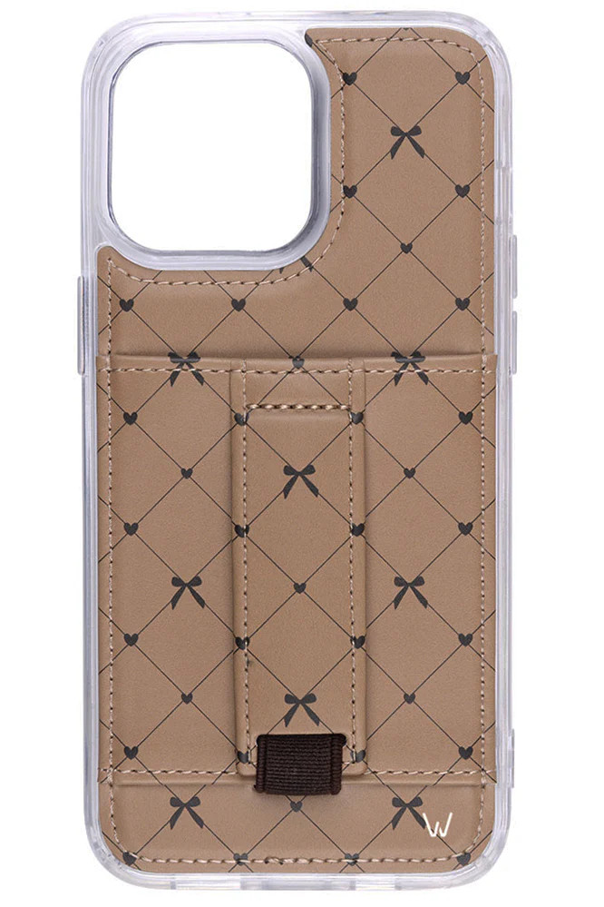 Criss Cross My Heart iPhone 15 | Walli Cases