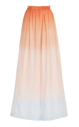 Bobbi Ombre Georgette Wide-Leg Pants | Moda Operandi (Global)