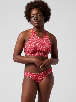 Maldives Printed Bikini Top | Athleta