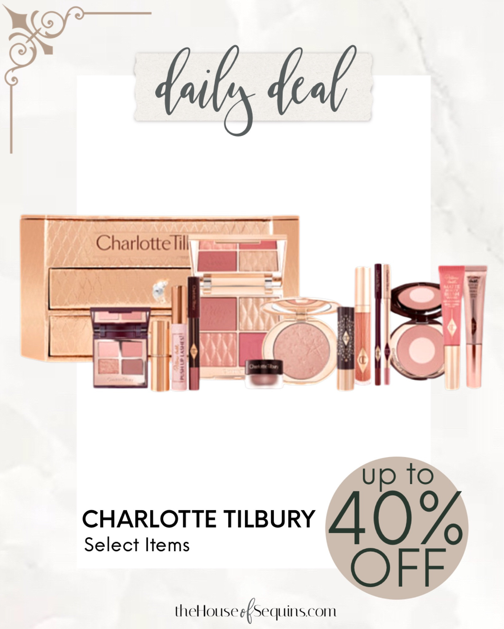 Shop Charlotte Tilbury Big Summer Sale UP TO 40% OFF! 