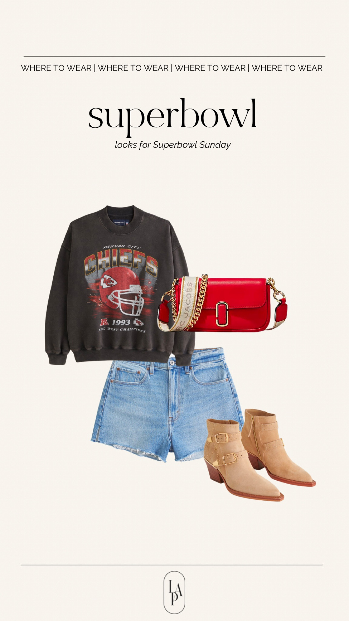 Super Bowl Sunday look! 