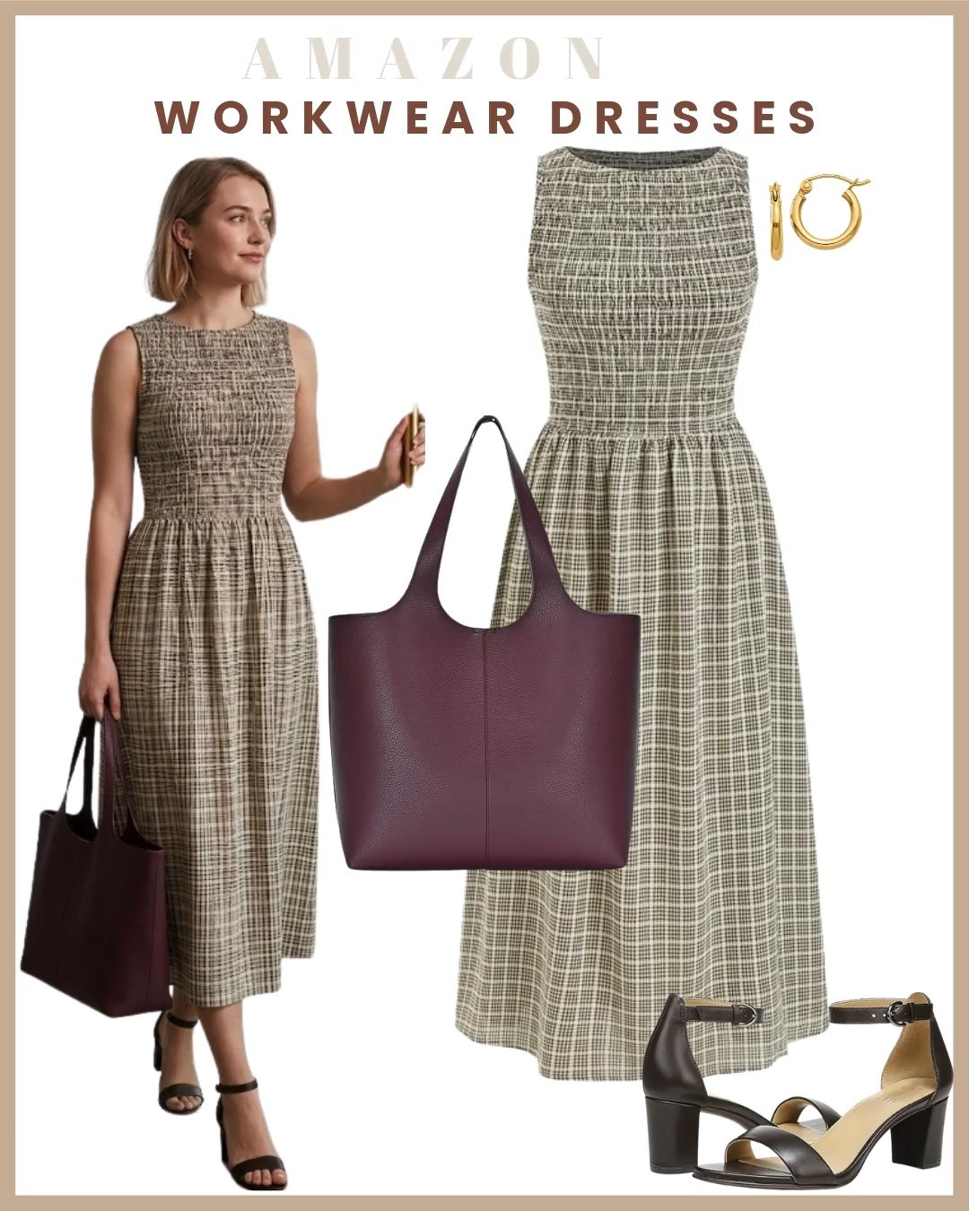 Workwear dresses you'll wear on repeat 👗✨

Building a polished office wardrobe has never been easier. These Amazon workwear dresses are chic, comfortable, and perfect for taking you from the office to after-work plans with ease 🙌

Effortless, sophisticated, and budget-friendly—these are the kind of dresses you'll keep reaching for all week 💼💫 

 #LTKgrwm #LTKootd #LTKWorkwear