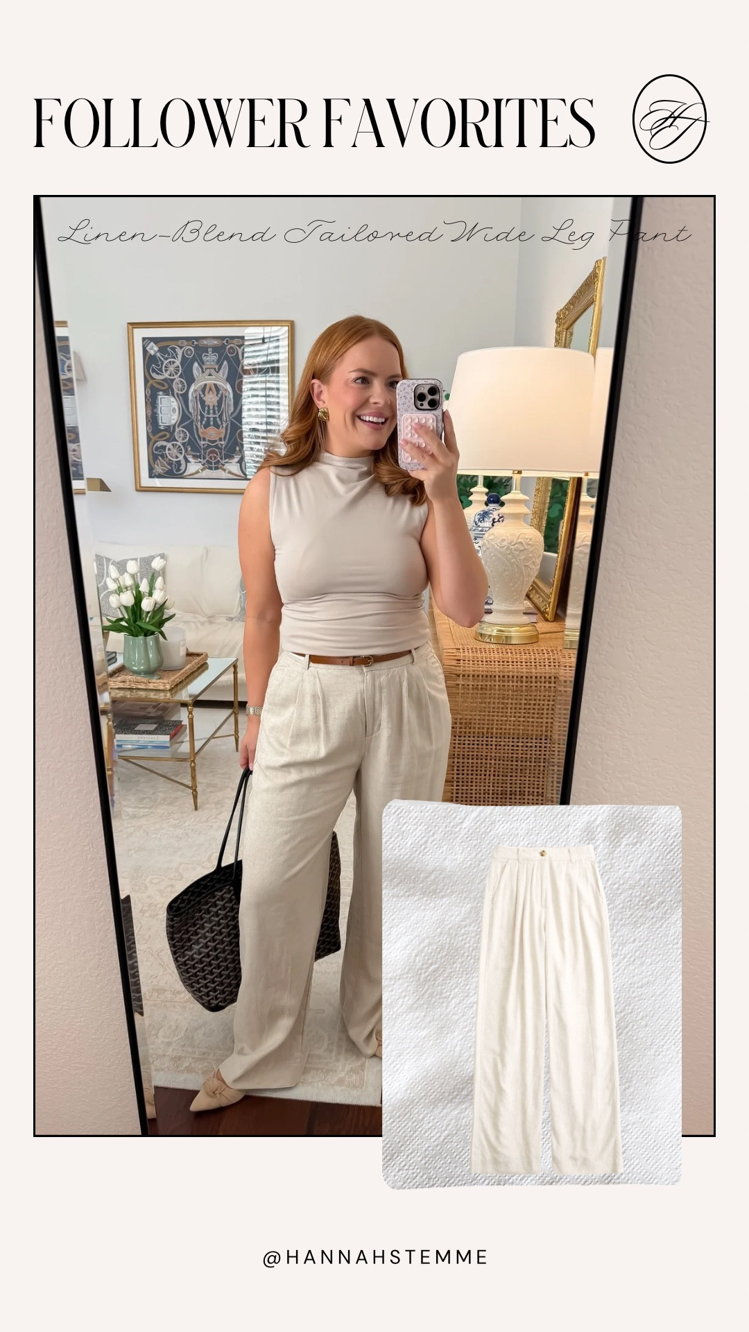 These linen blend wide leg pants are one of my favorite workwear staples right now. use code AFLTK for 25% off!

Lightweight, comfortable, and easy to dress up for the office or style casually.

Wearing size medium — fits true to size.

Everything linked here.

Keywords: workwear pants • wide leg pants • business casual • office outfit

#LTKmomlife #LTKSpringSale #LTKWorkwear