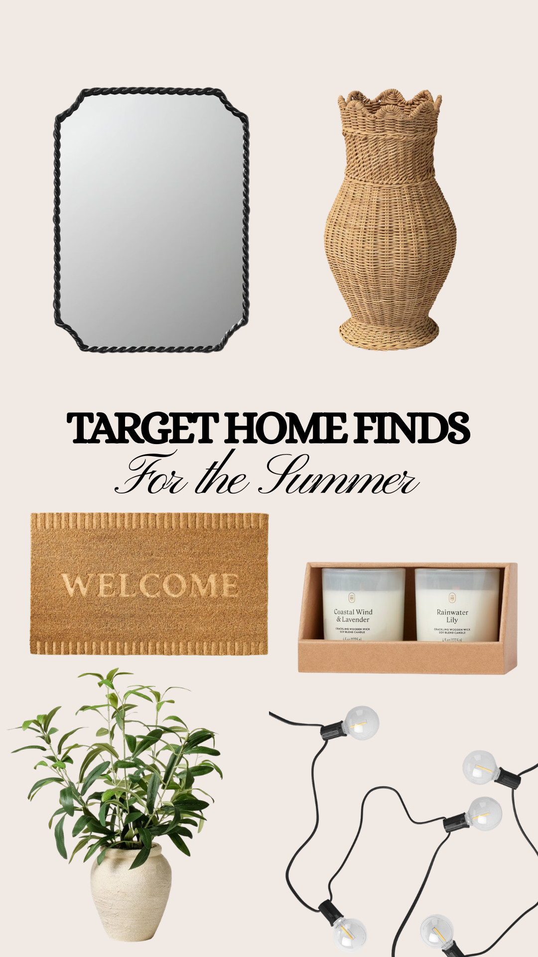 Summer home refresh from Target ☀️ 

 #LTKdayinmylife #LTKHome