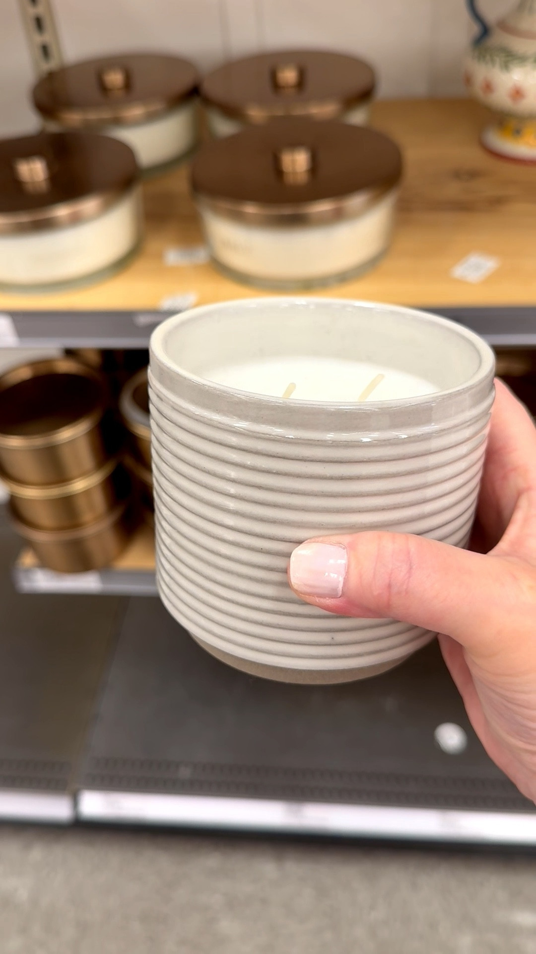 I love candles in a room. In fact at any one time I’ve got at least 5 in my mosaic studio. The right scent sets the mood in your house. And my newest fave scent comes in a few different sizes and vessel types. It’s fresh, clean, and smells amazing. 

I’ve got this one in my mosaic studio and I love having this scent in my space…plus the ceramic vessel fits perfectly in my aesthetic. For mosaic tips, tutorials, inspiration, and so much more please visit my YouTube channel: YouTube.com/julieweilbacher. Follow @julieweilbacher on Instagram for all things mosaic art. 

#candle #magnolia #saltcandle #target #coffeetabledecor #shelfdecor #saltscentcandle #neutraldecor #farmhousemodern #creativespace #lastminutegiftidea

#LTKGiftGuide #LTKFindsUnder50 #LTKHome