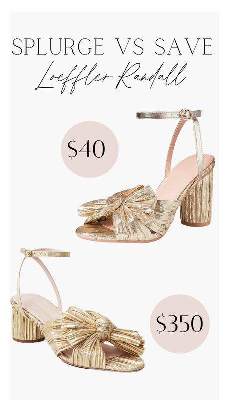 Two different price points for this adorable heel. Loeffler Randall and Amazon! 

#LTKstyletip #LTKfindsunder50 #LTKshoecrush