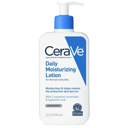 CeraVe Daily Moisturizing Lotion for Normal to Dry Skin, 12 oz | Walmart (US)
