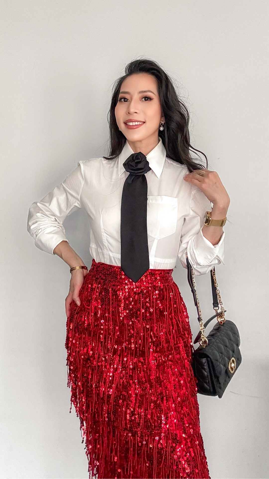 Spring styling, but make it versatile 
From bold statement sequins to soft feminine florals, I’m showing how I style Rich Radiq’s pieces in multiple ways this season.
One tie, endless possibilities — because the smallest accessory can completely transform a look. 
Shop via my Linktree → Tab SHOP 🛍️
Use code dinadanh18 for 18% off

@richradiqs brings elegance with pieces that feel both timeless and expressive.

#richradiqs #explorepage #fashionreels #reelitfeelit #instafashion #outfitinspo

#LTKstyletip #LTKpartywear #LTKspring