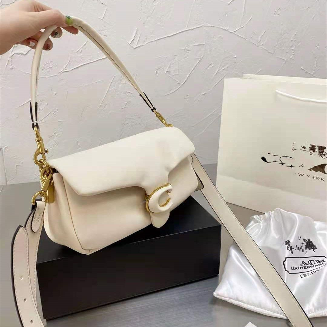 Designer Handbags New 2021 Pillow Shaped Tabby Series 26 Single Shoulder Bag Crossbody Bags Cow H... | DHGate
